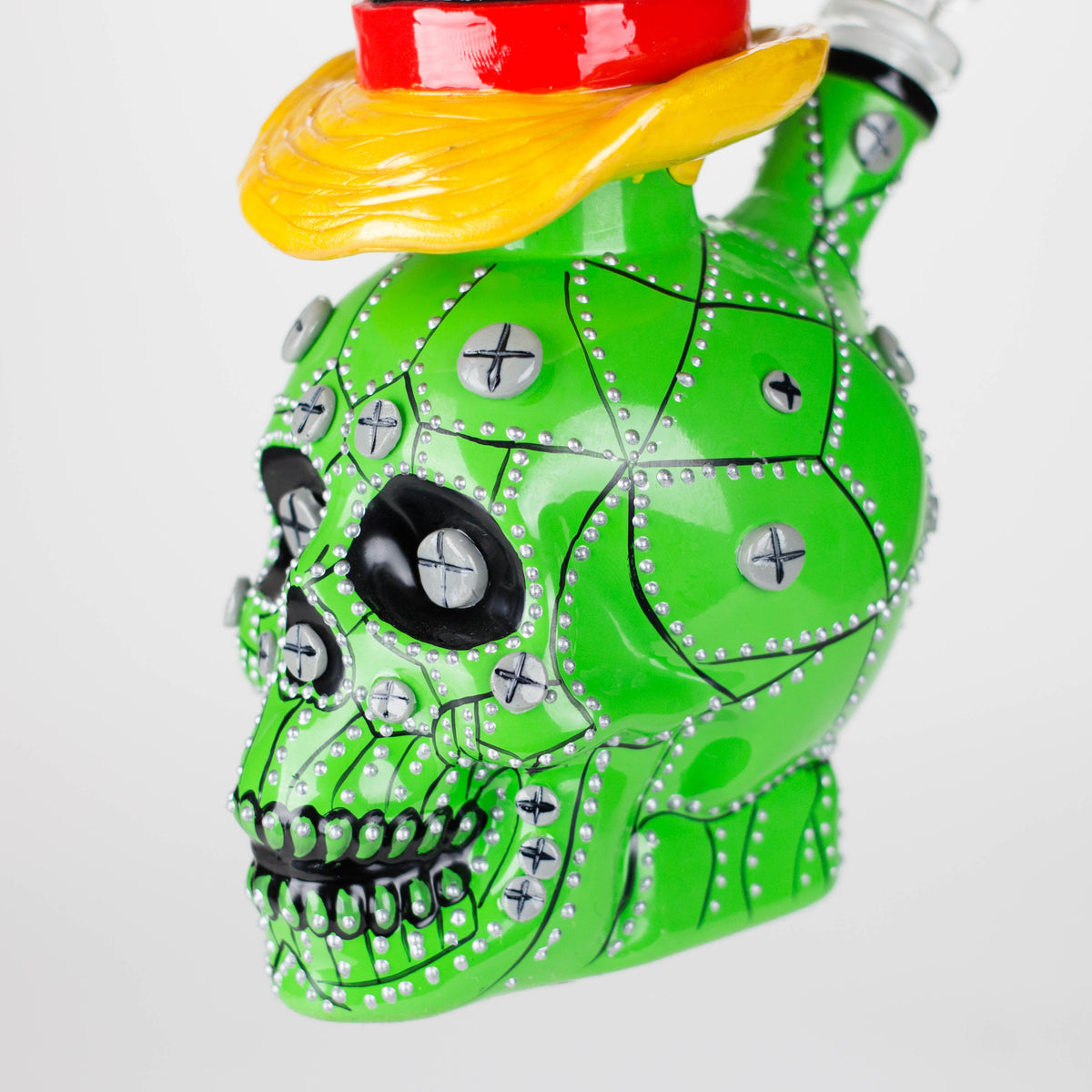 Wizard Skull 9" Bong