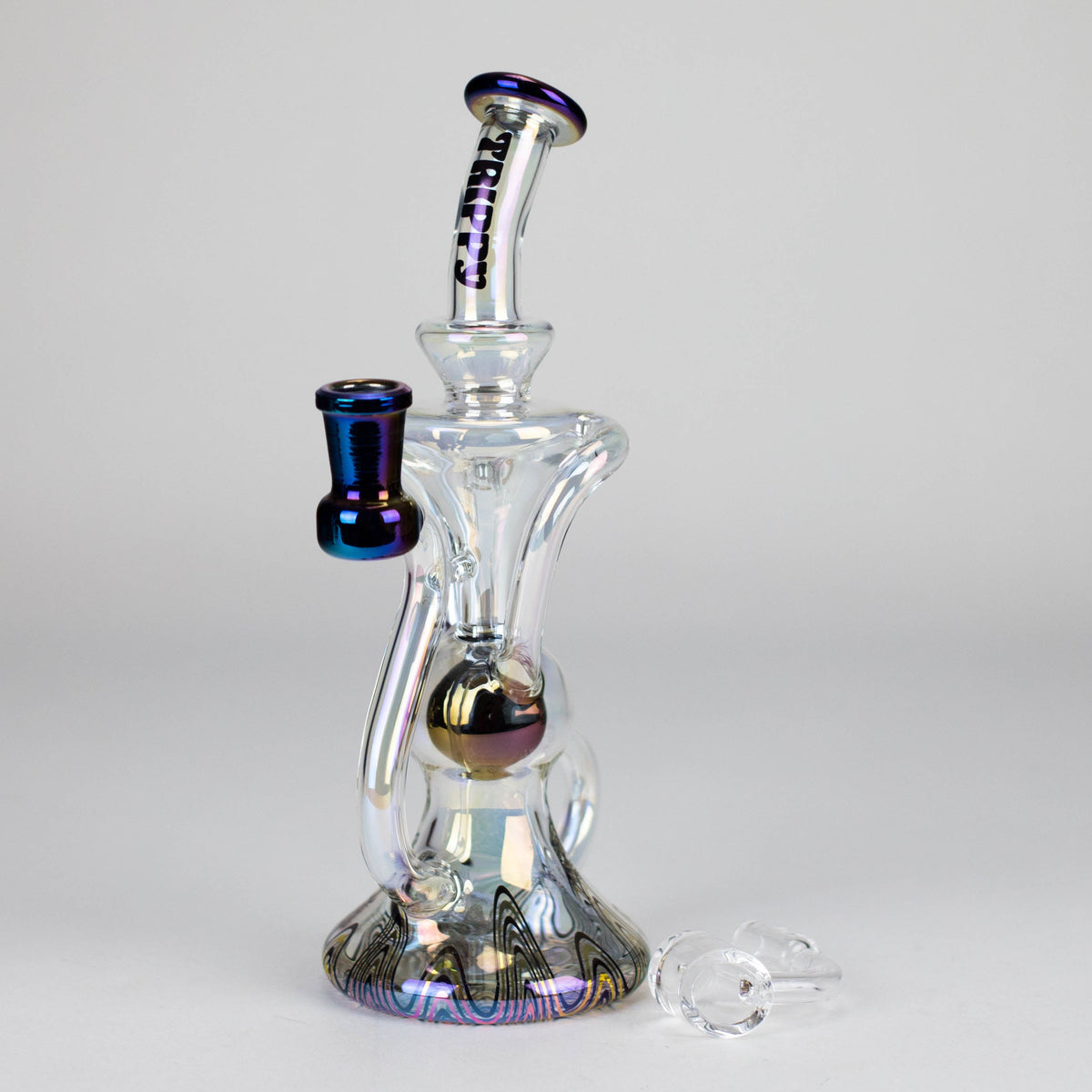 Trippy Glass Recycler Rig