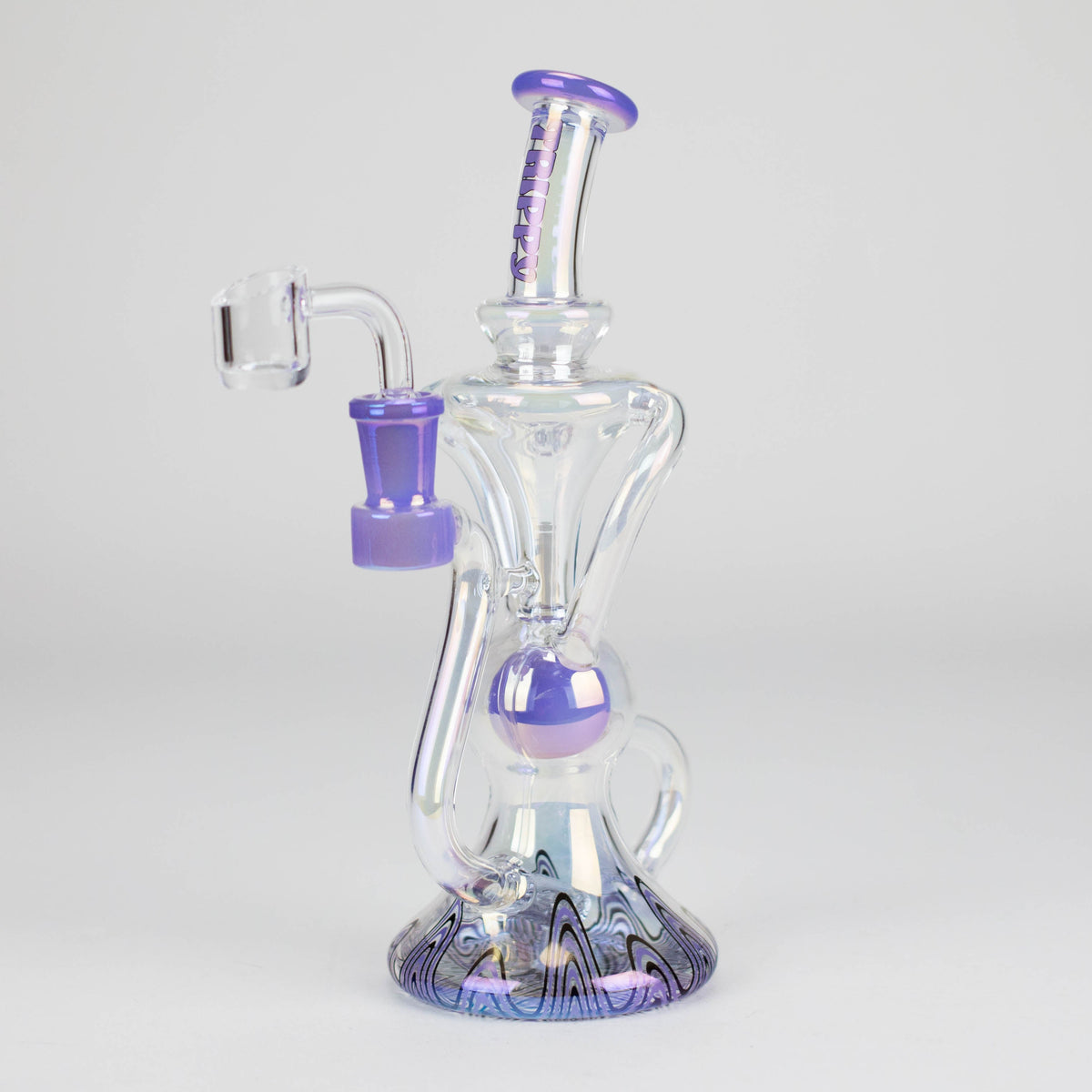 Trippy Glass Recycler Rig
