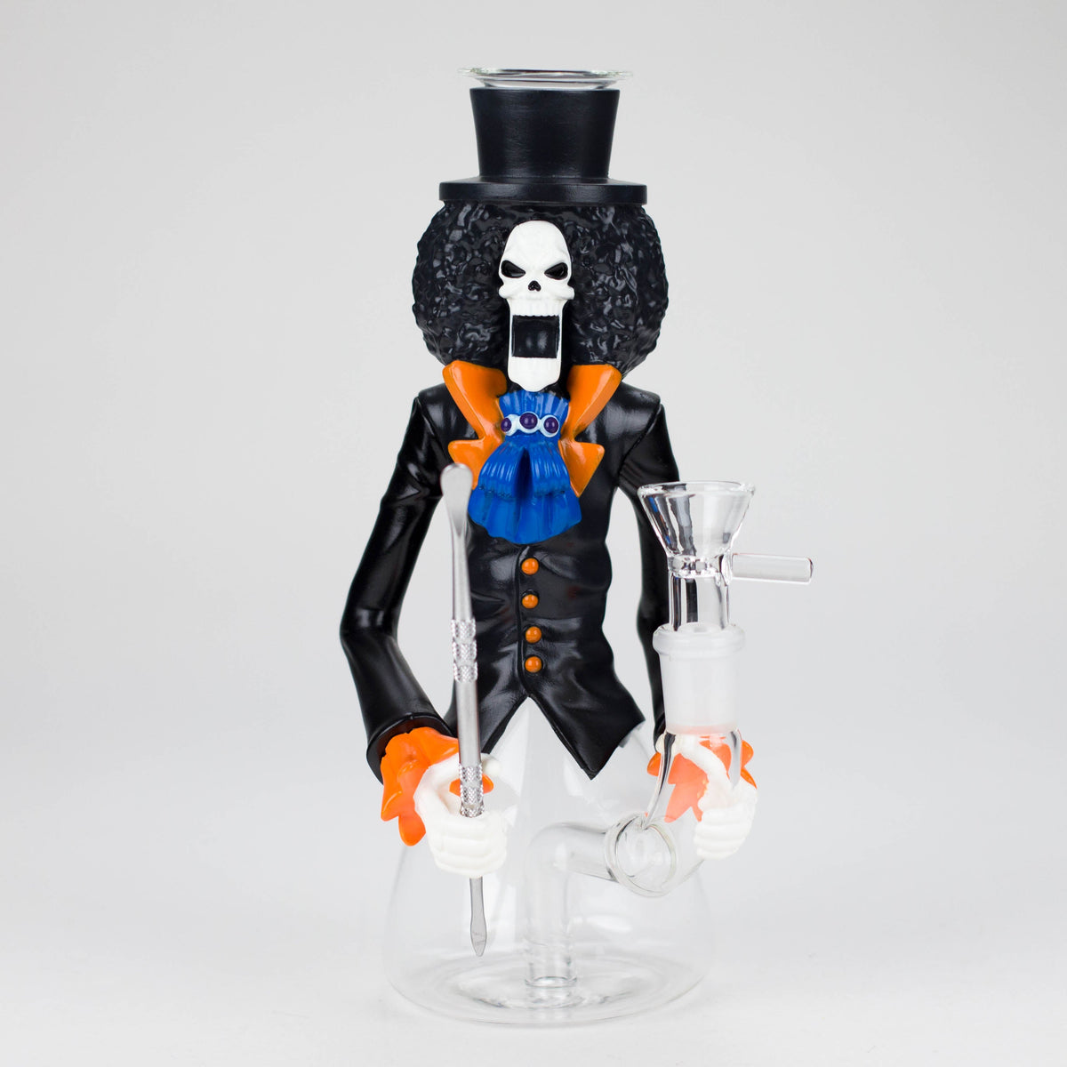 Skeleton 8.5" Vinyl Bong