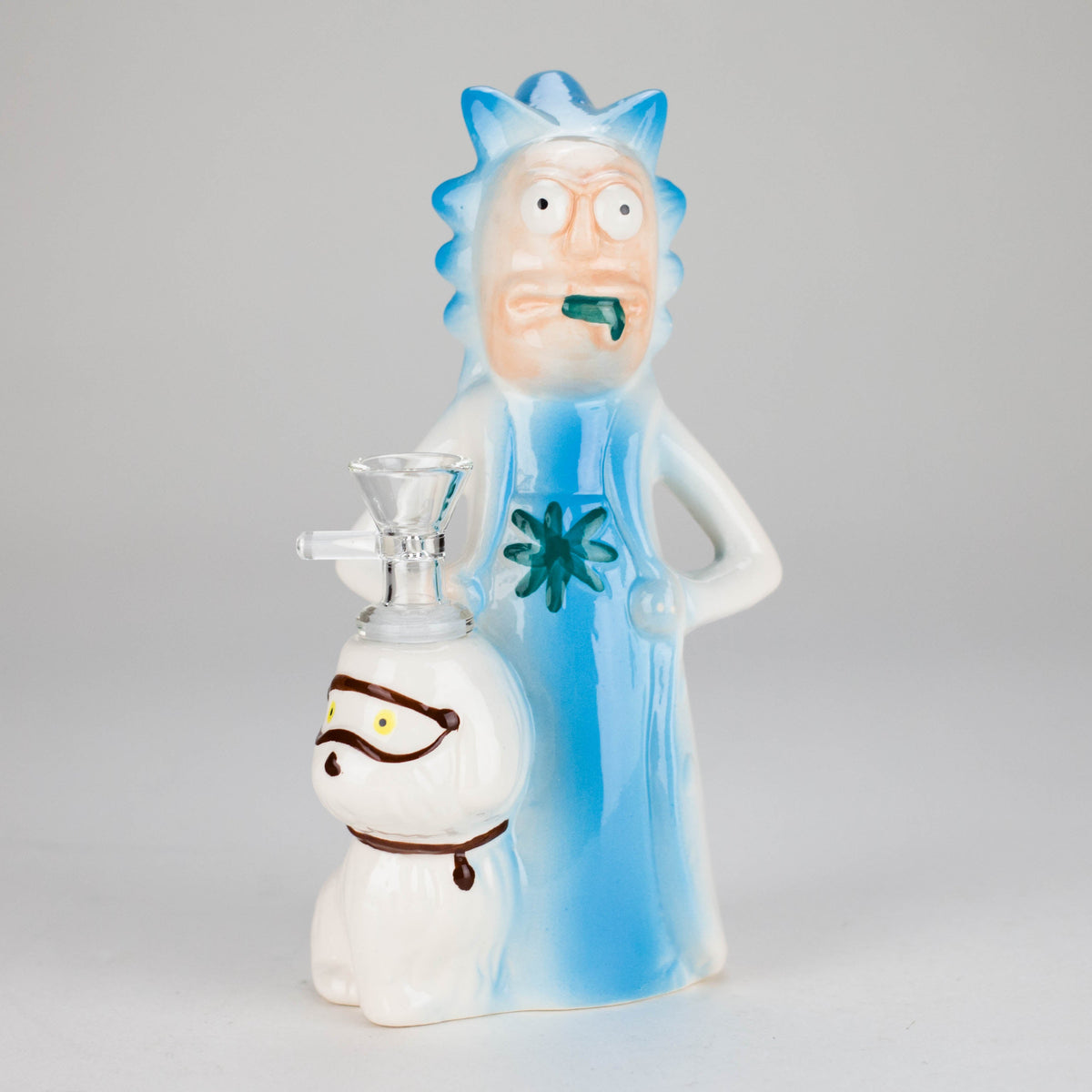 Mad Scientist 8" Ceramic Bong