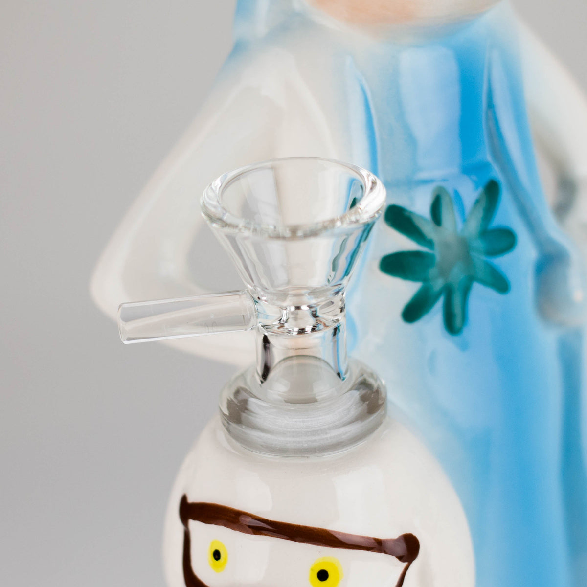 Mad Scientist 8" Ceramic Bong