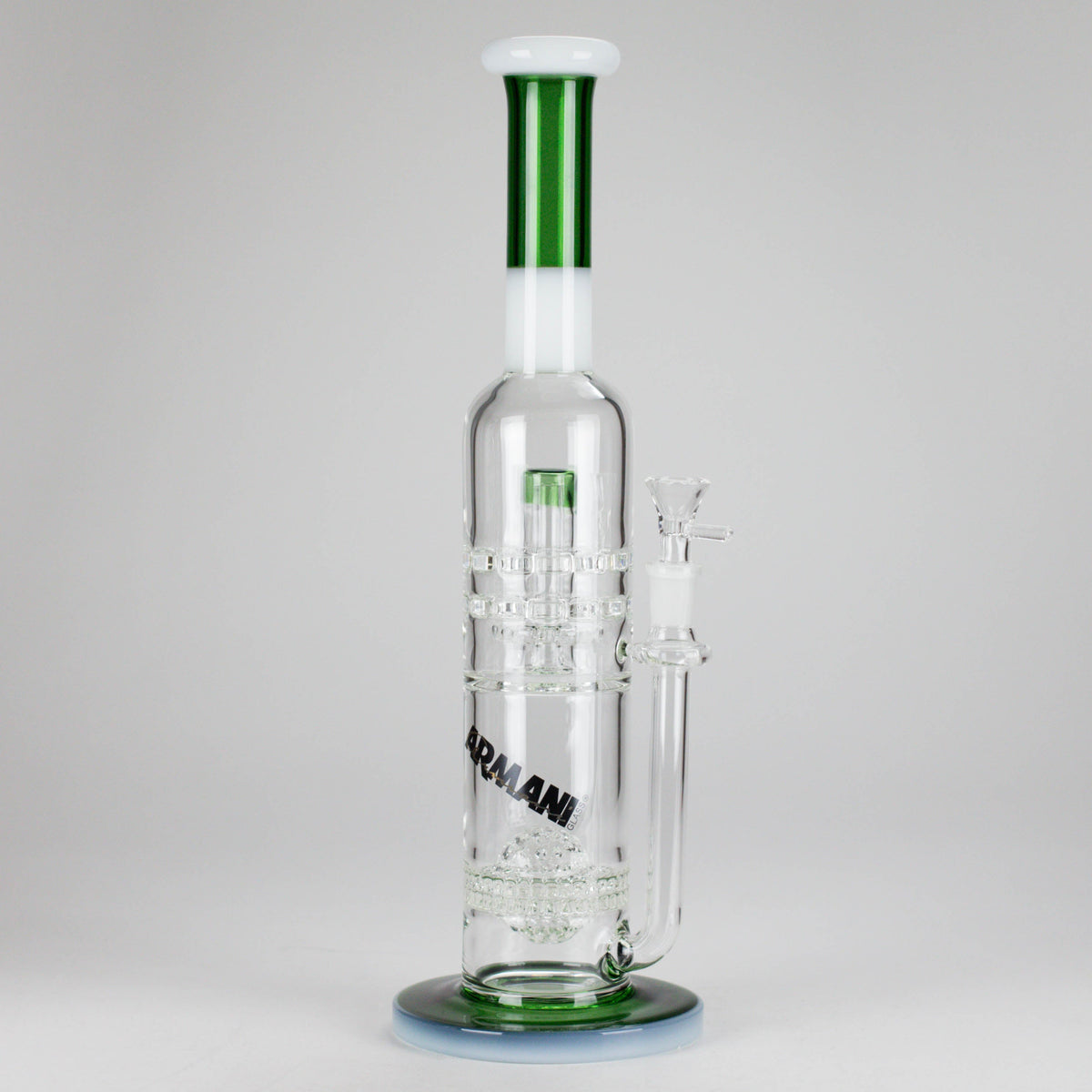 Armani 16" Double Perc Bong