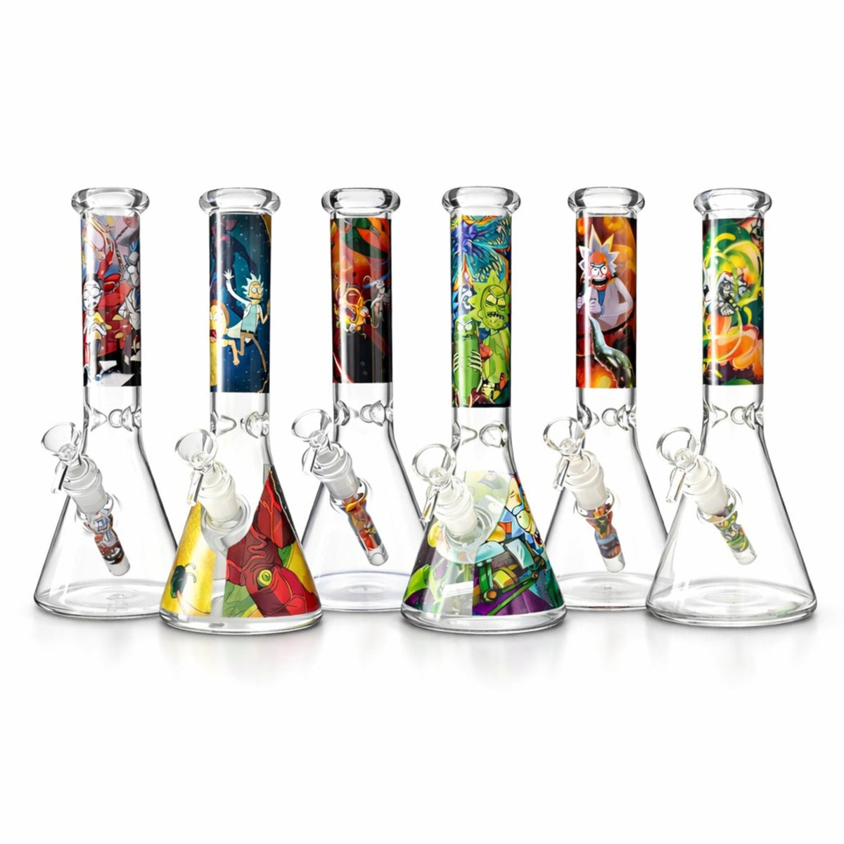 Portal Series 10” Graphic Beaker Bong