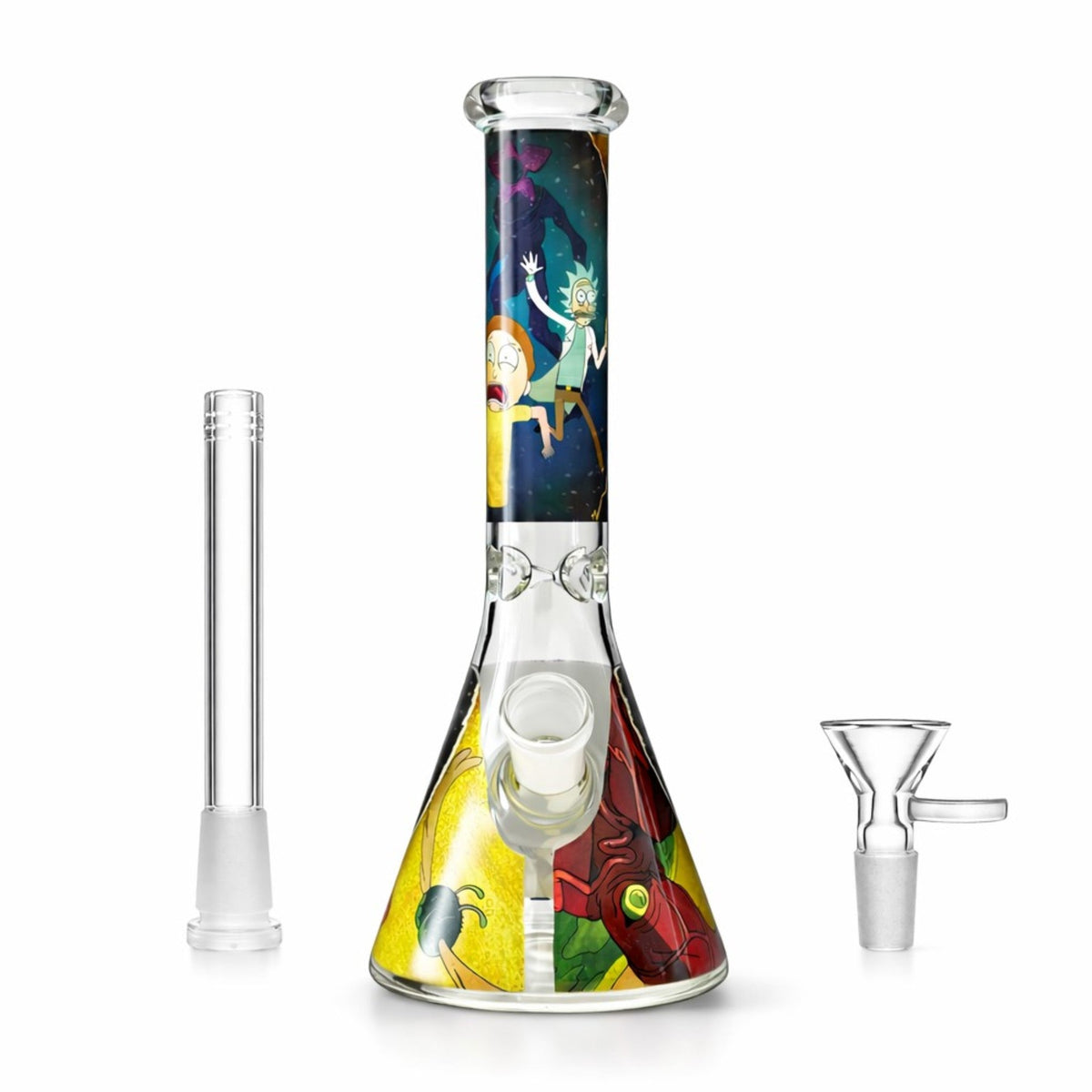 Portal Series 10” Graphic Beaker Bong