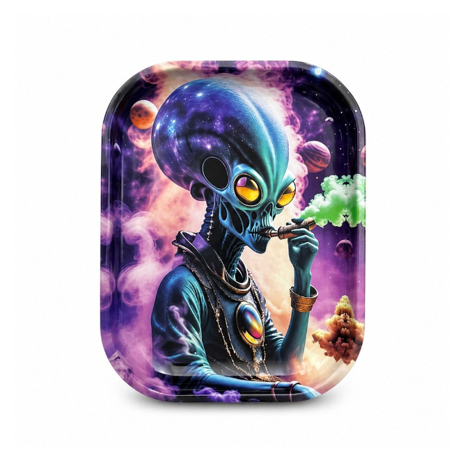 Cosmic Pulse 7.5” Juicy Box Bong Travel Kit