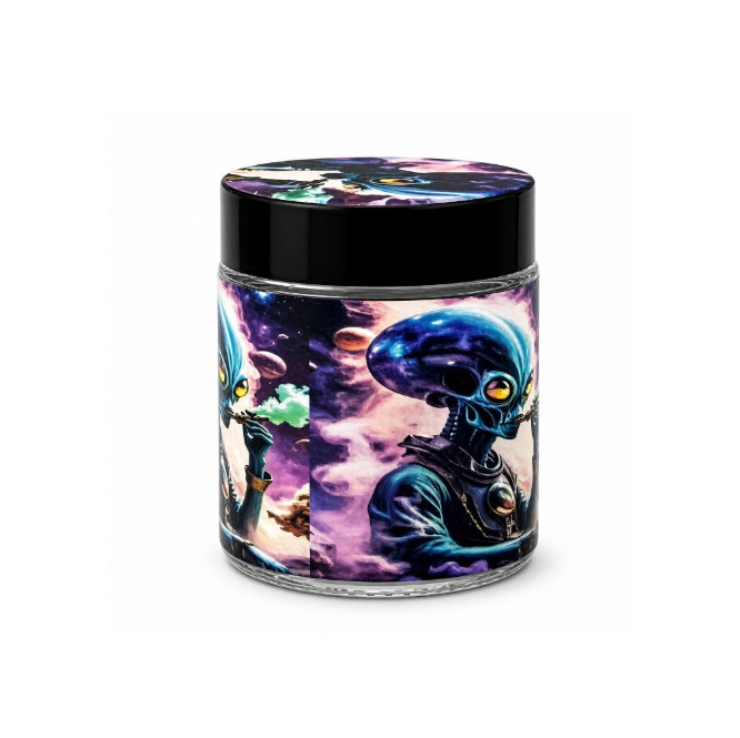 Cosmic Pulse 7.5” Juicy Box Bong Travel Kit