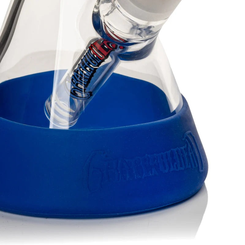 Grateful Dead Bertha 10-inch Bong glass detail