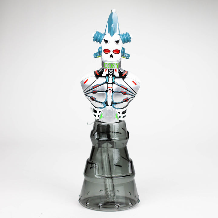 Mechanical Skull 10" Resin Bong