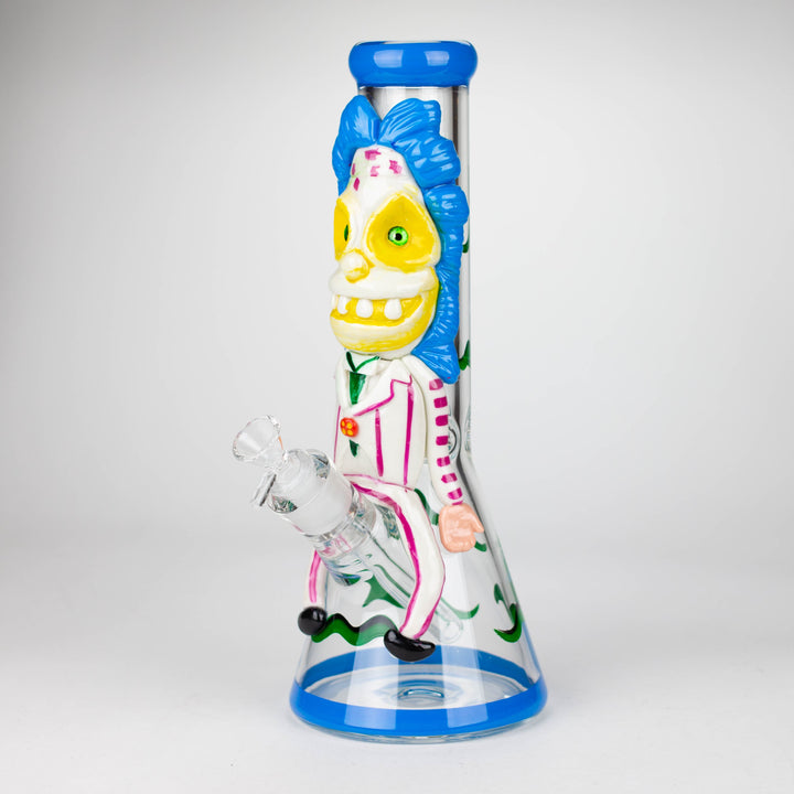3D Clown 13" Beaker Bong