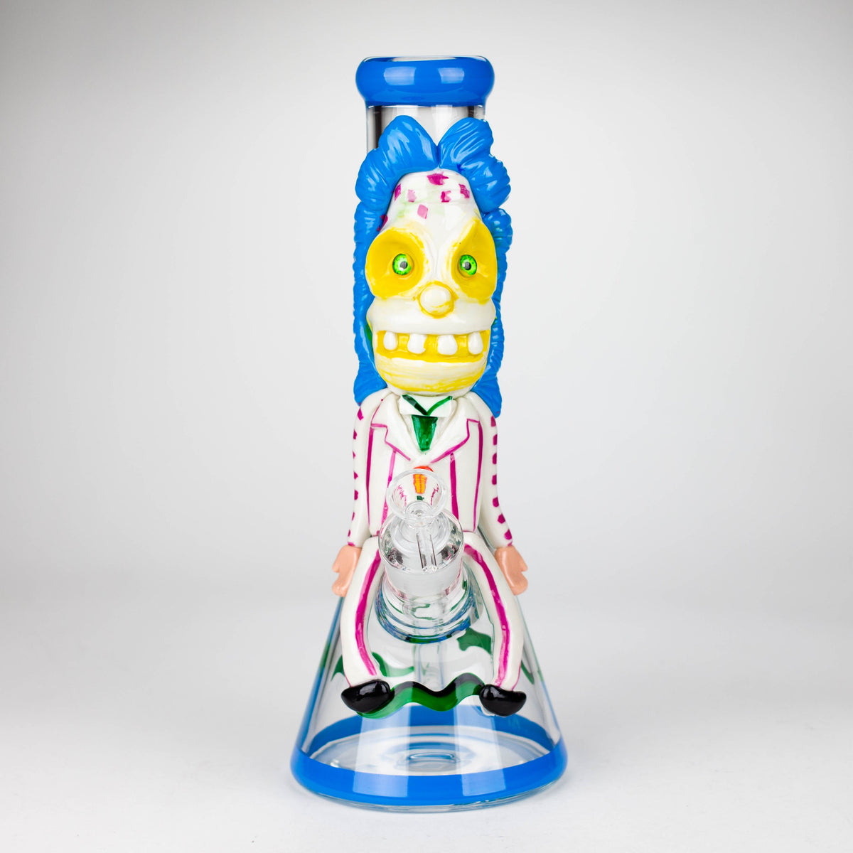 3D Clown 13" Beaker Bong