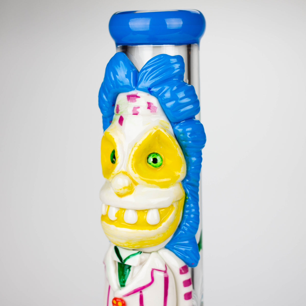 3D Clown 13" Beaker Bong