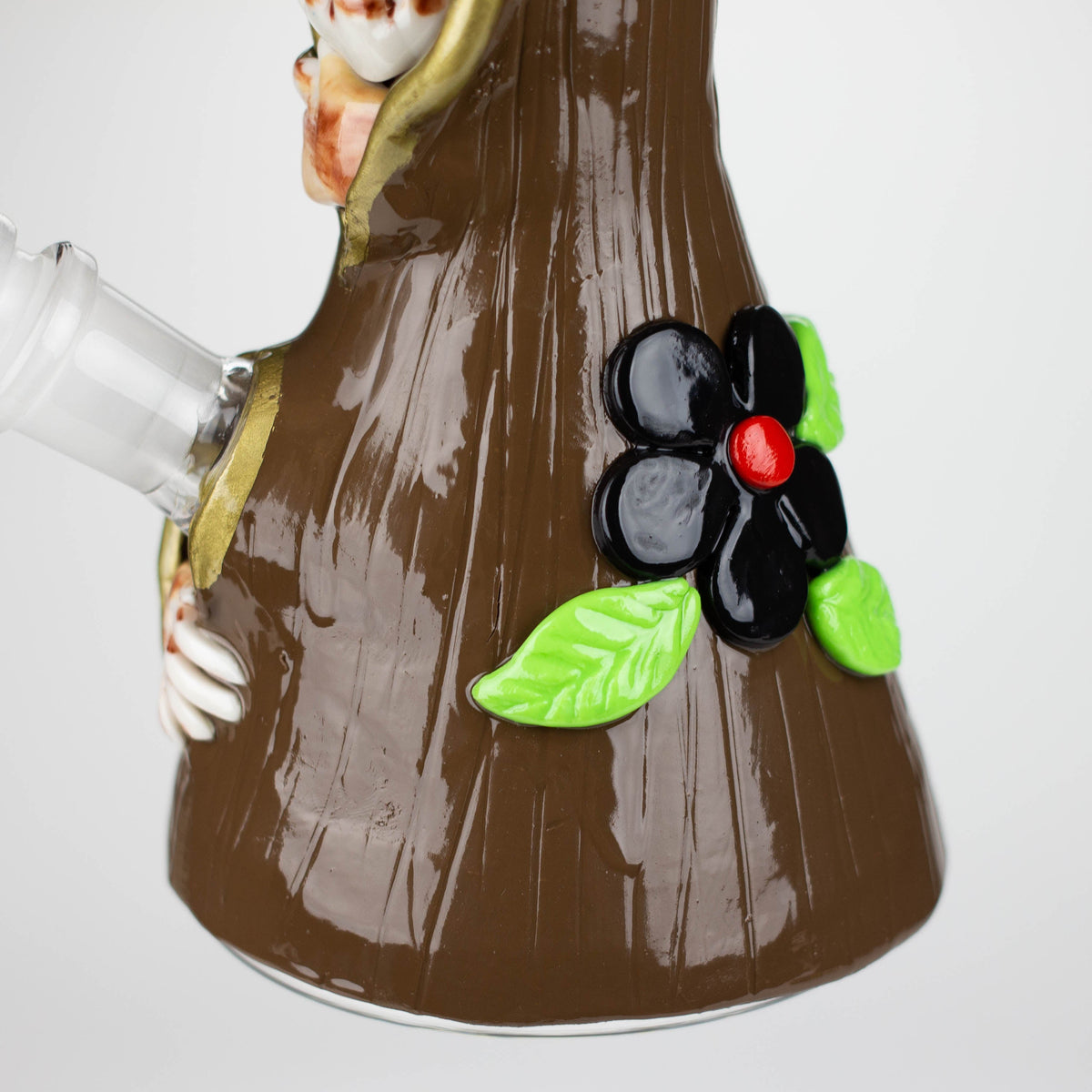 3D Skull 10" Beaker Bong