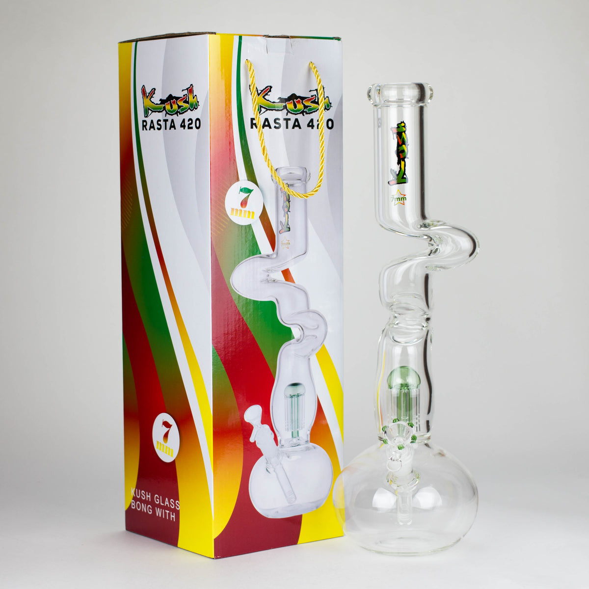 Kush 17" Rasta Bong