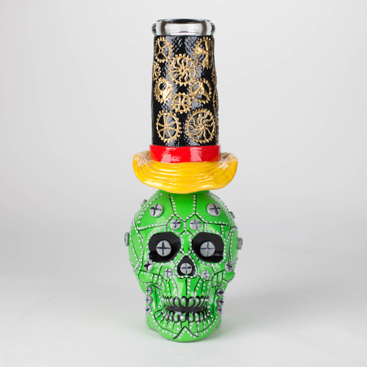 Wizard Skull 9" Bong
