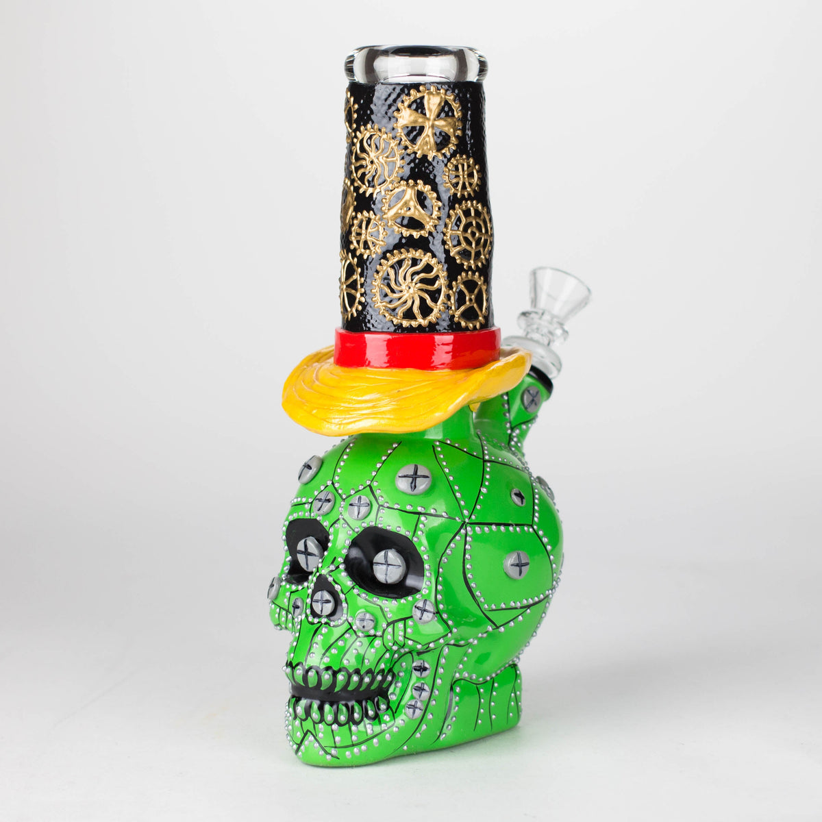 Wizard Skull 9" Bong