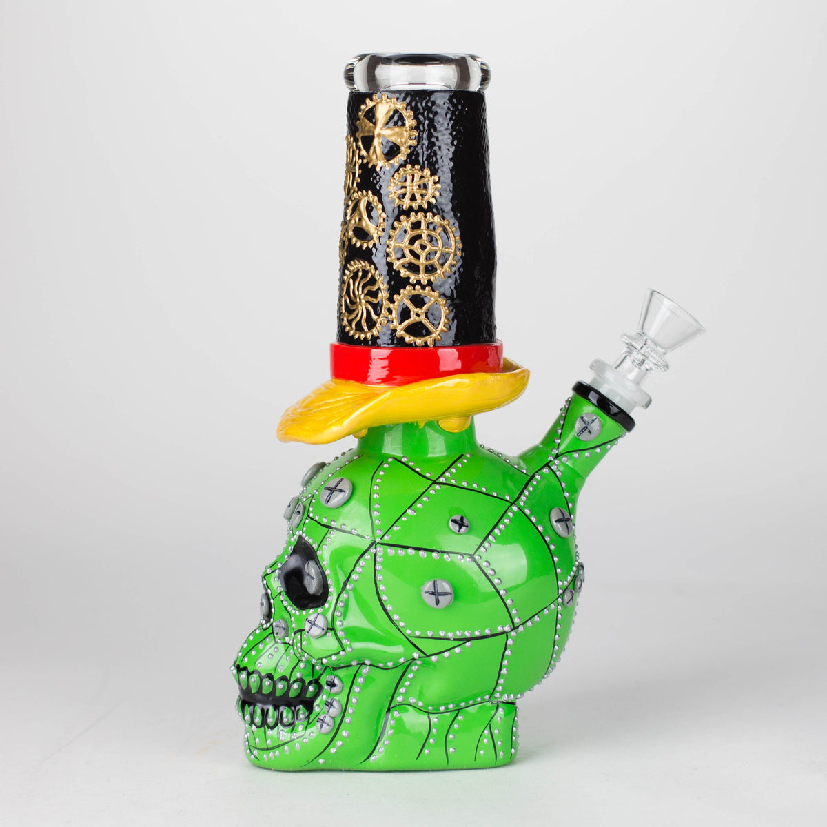 Wizard Skull 9" Bong