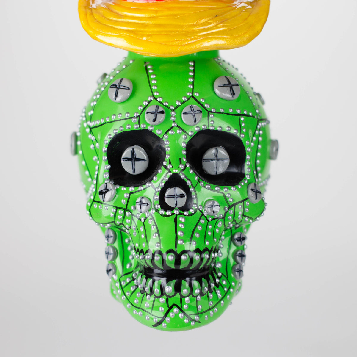 Wizard Skull 9" Bong