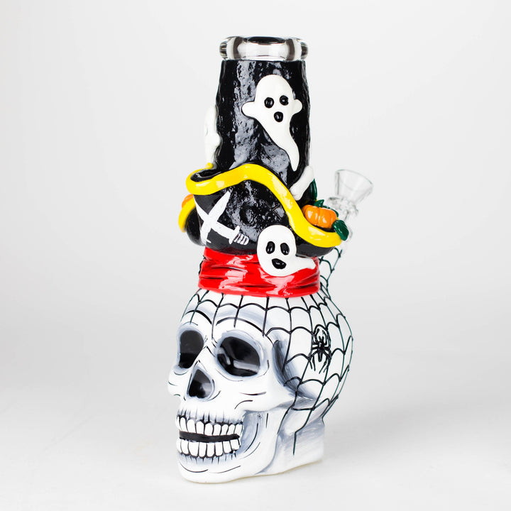 Pirate Skull 9" Bong