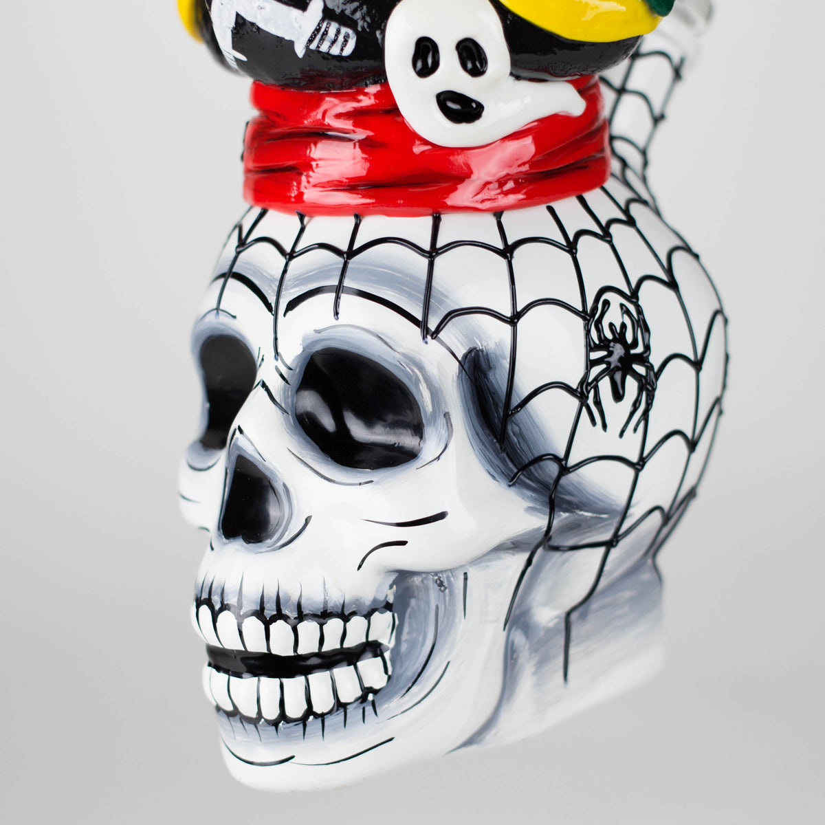 Pirate Skull 9" Bong
