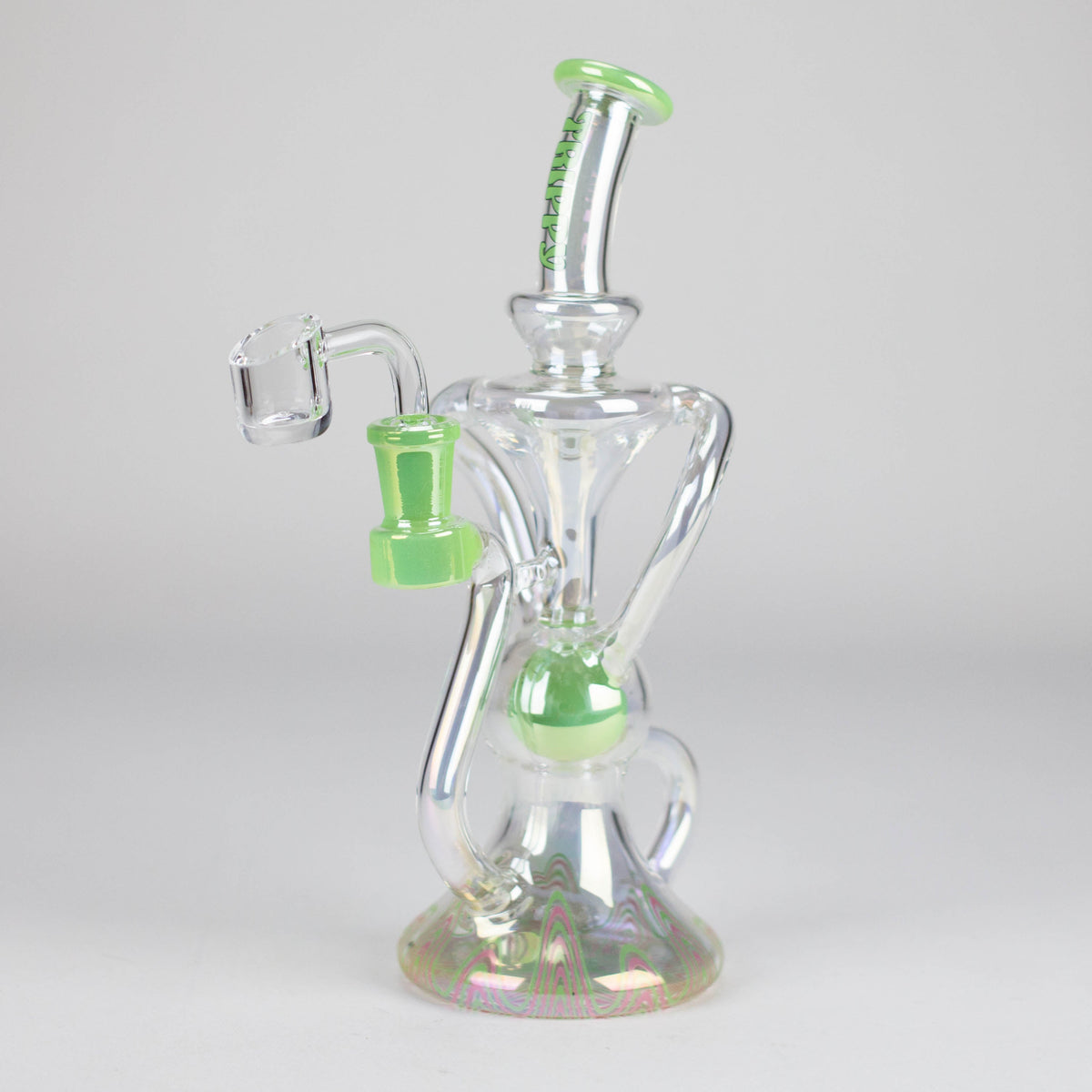 Trippy Glass Recycler Rig