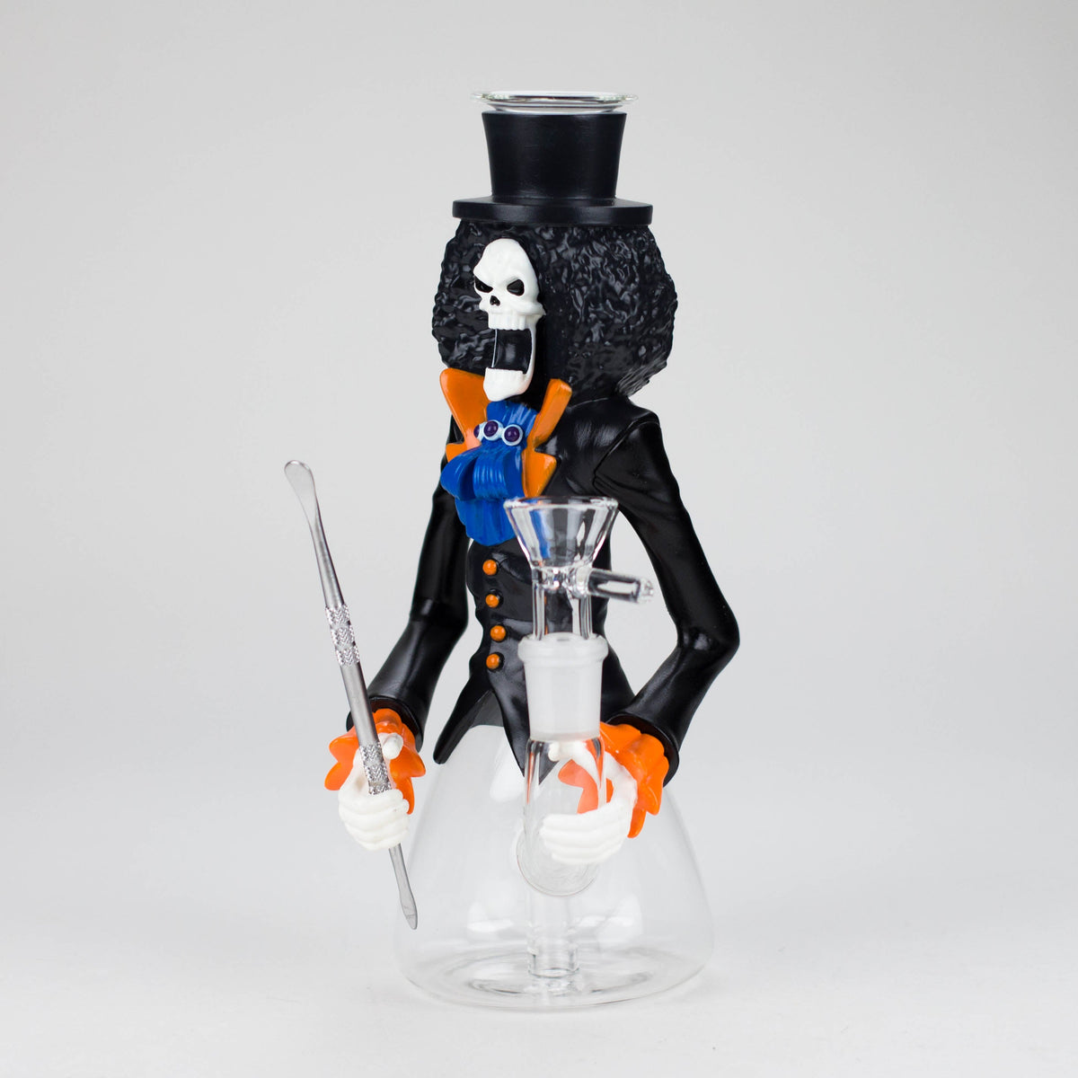 Skeleton 8.5" Vinyl Bong