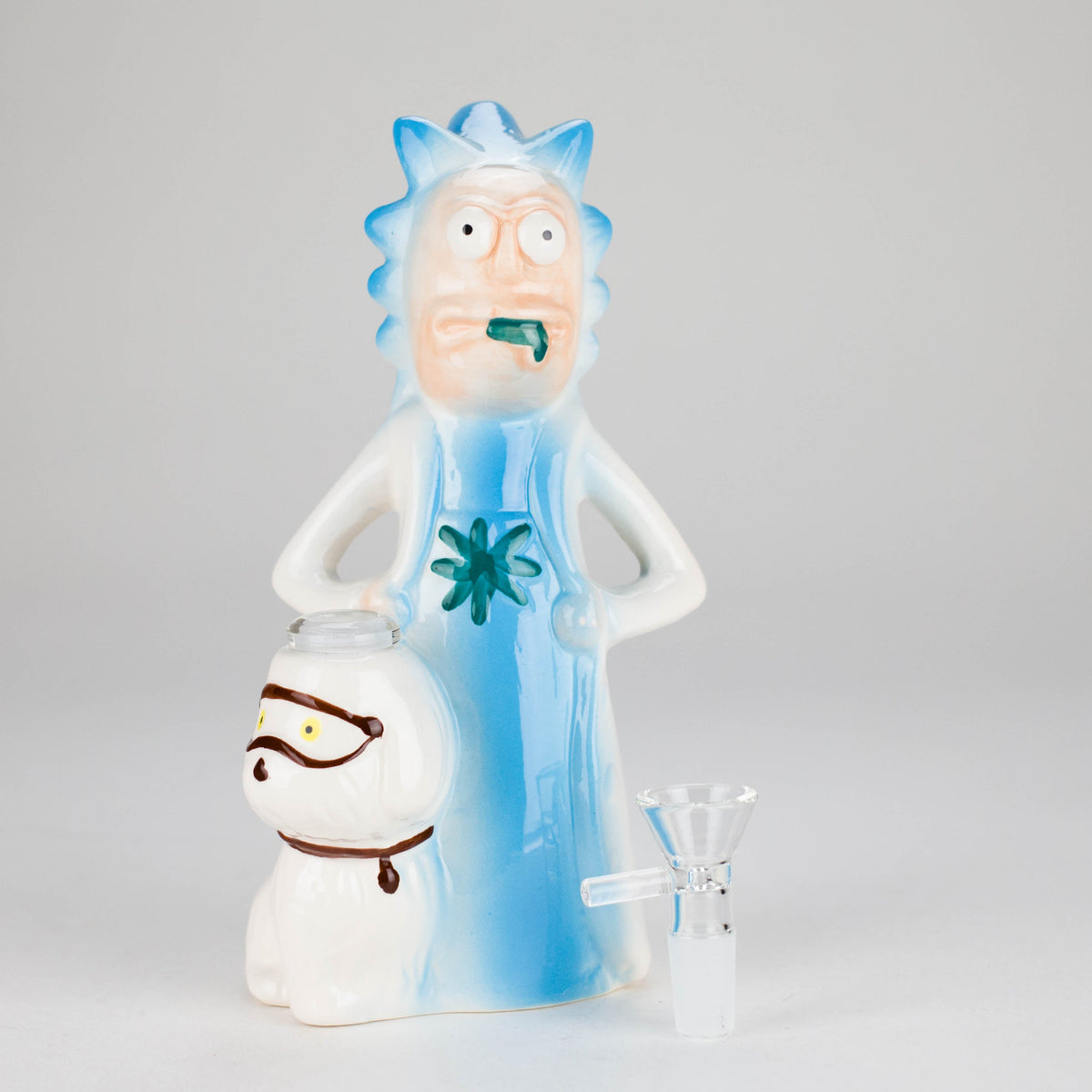 Mad Scientist 8" Ceramic Bong