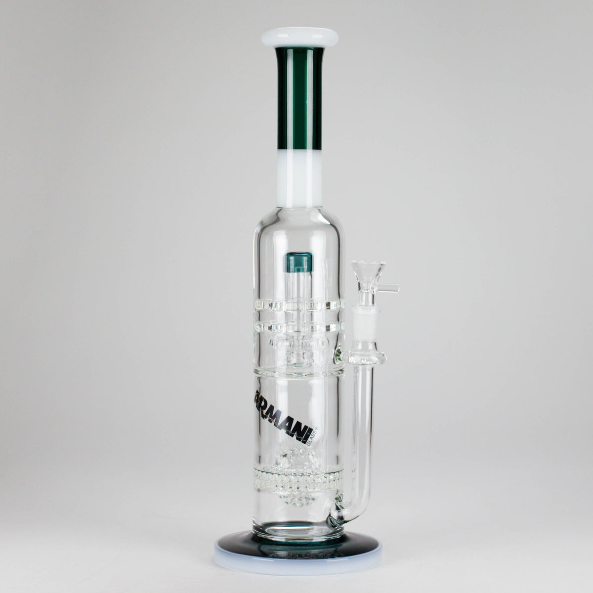 Armani 16" Double Perc Bong