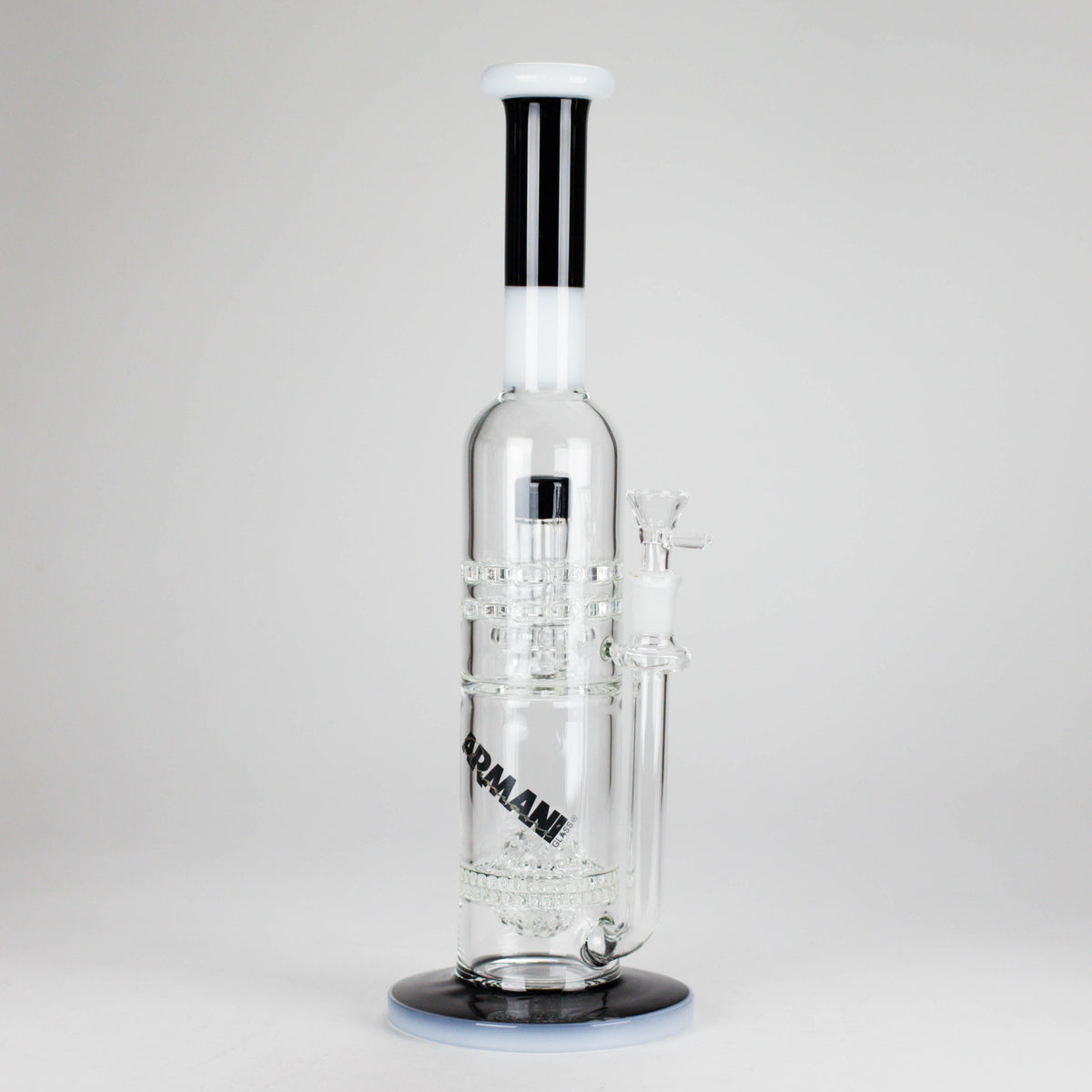 Armani 16" Double Perc Bong