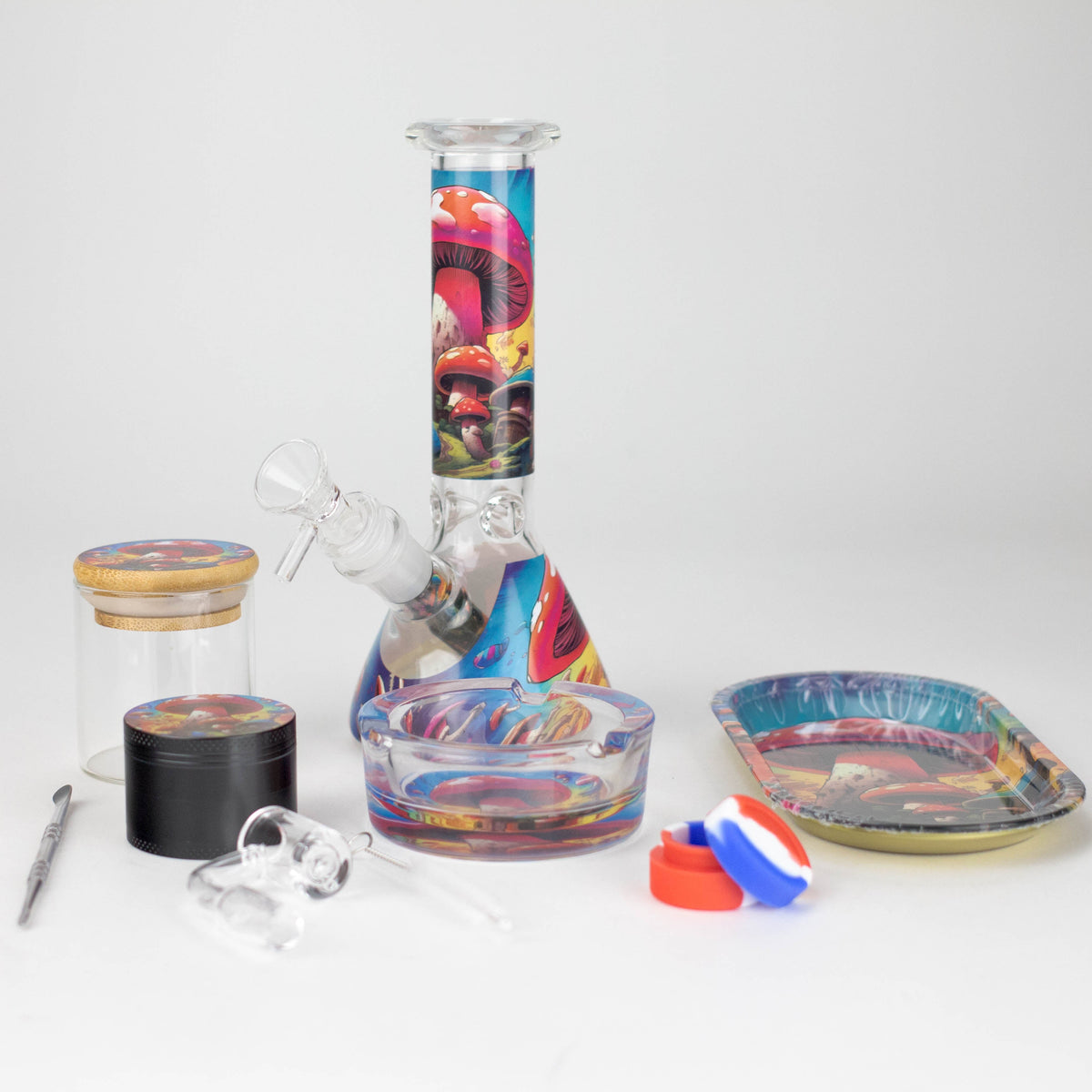Mushroom 10-in-1 Smoking Kit
