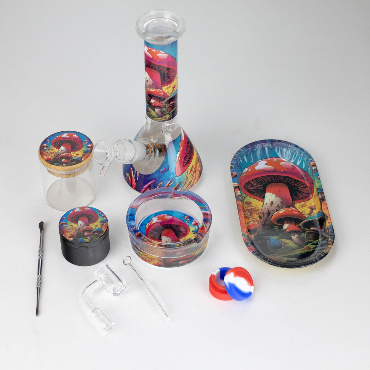 Mushroom 10-in-1 Smoking Kit alternate view