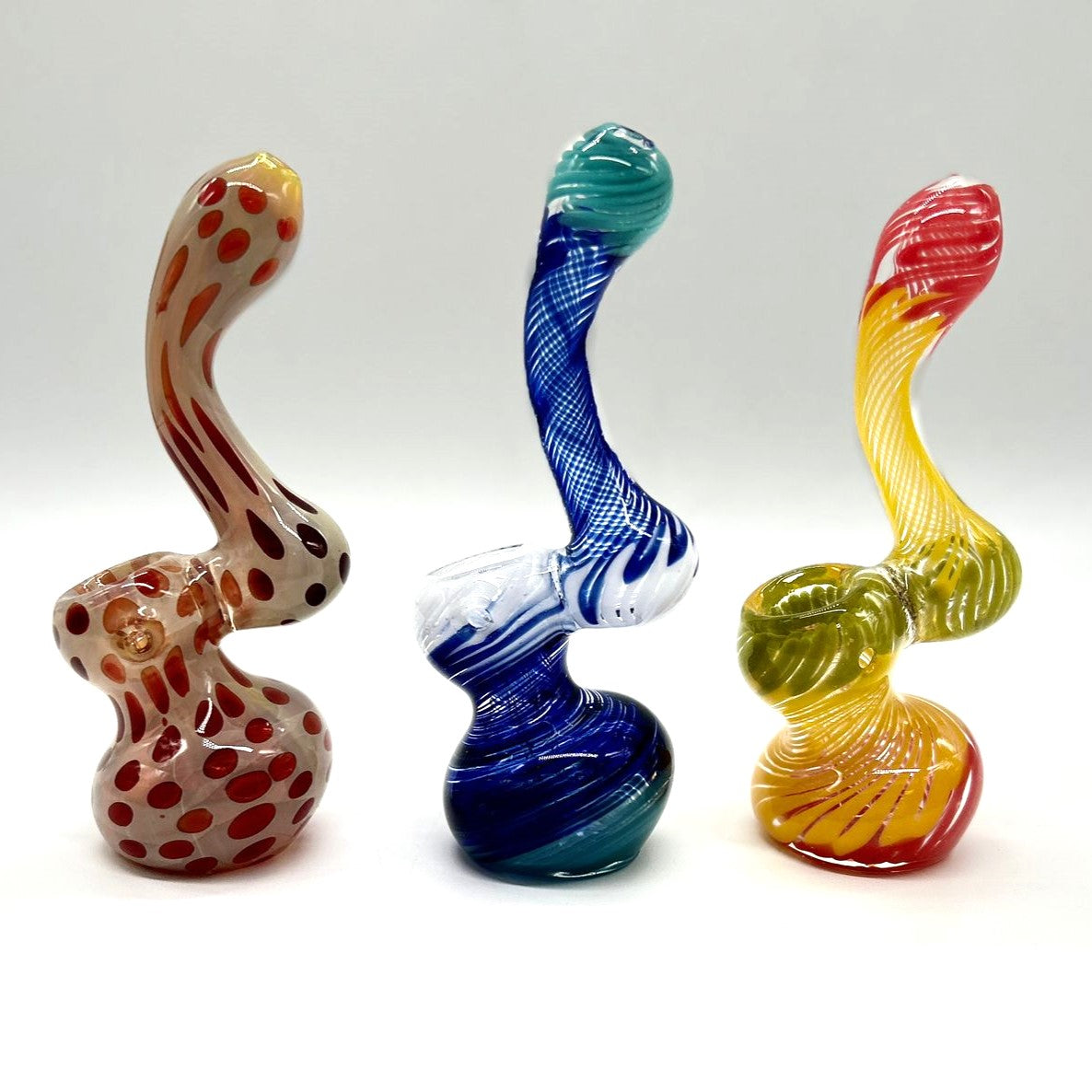 Mini 5-inch Glass Bubbler assorted design
