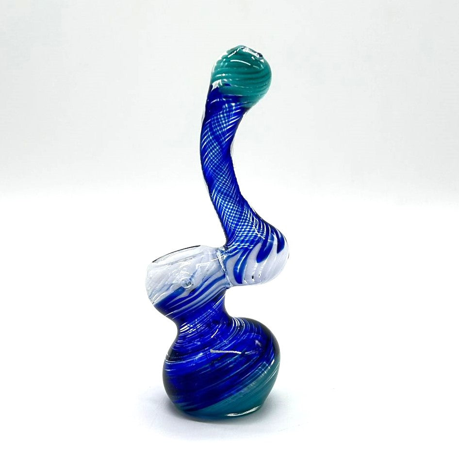 Mini 5-inch Glass Bubbler detail view