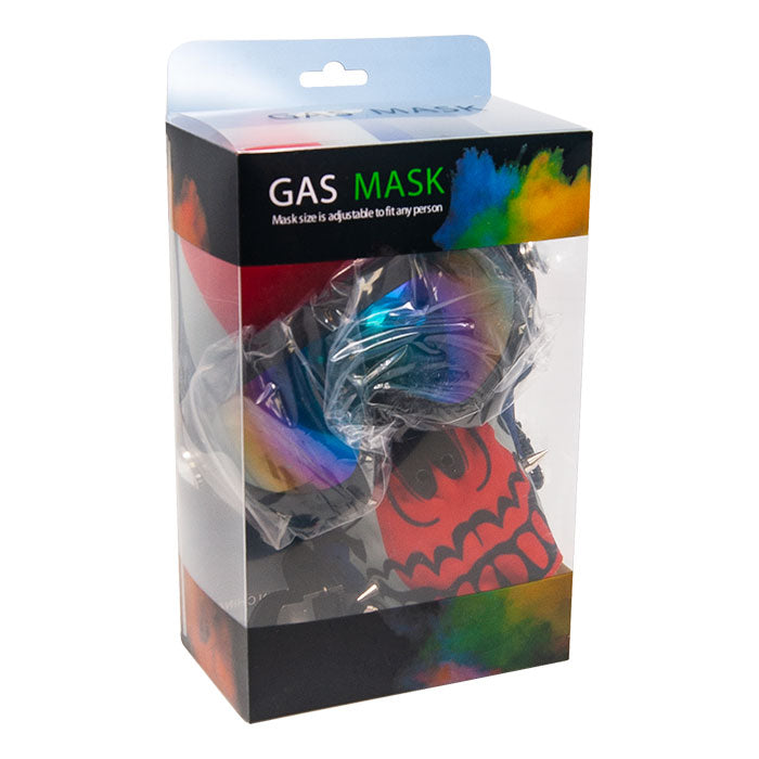 Stripe Gas Mask Bong alternate view