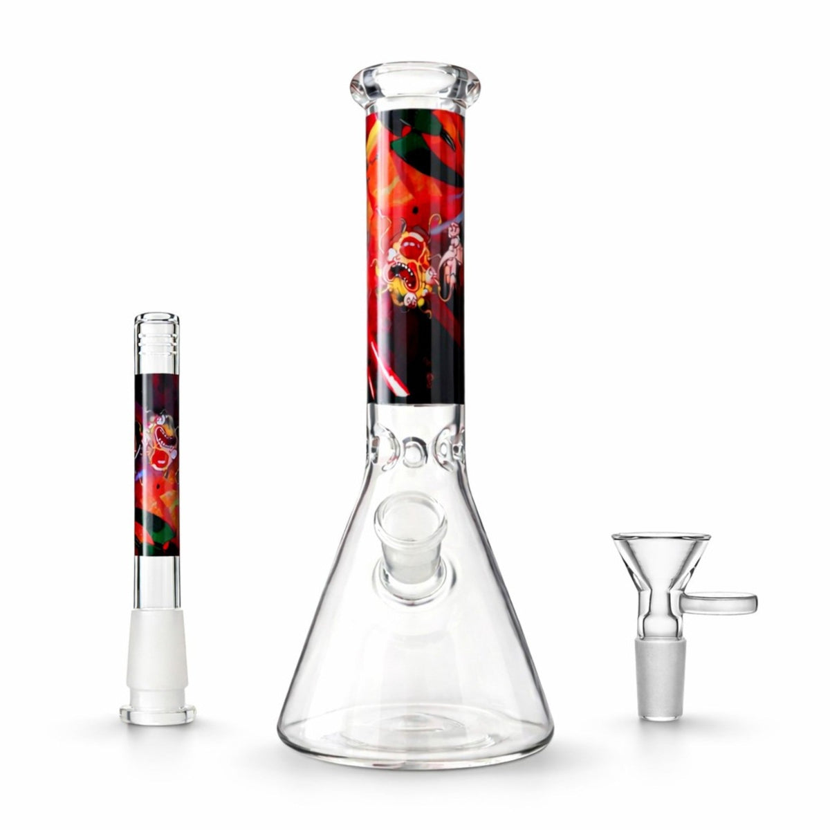 Portal Series 10” Graphic Beaker Bong