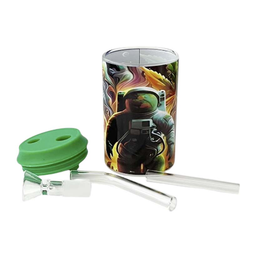 Cosmic Drift All-In-One Travel Glass Set