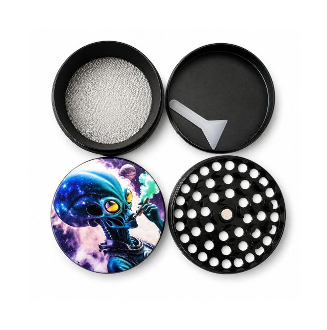 Cosmic Pulse 7.5” Juicy Box Bong Travel Kit