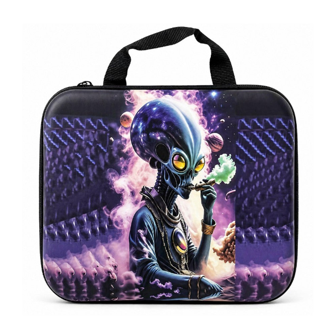 Cosmic Pulse 7.5” Juicy Box Bong Travel Kit