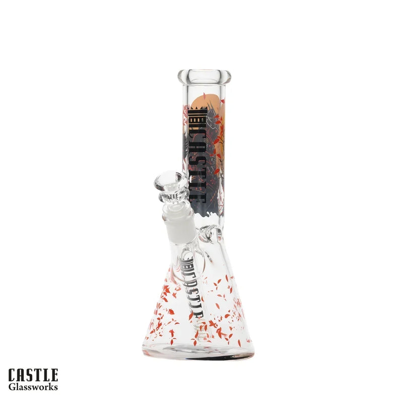 10" Bushi Beaker Bong - 5mm Thick Glass
