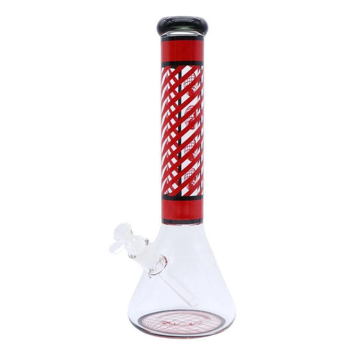 Infyniti 14" Stripe Beaker Bong
